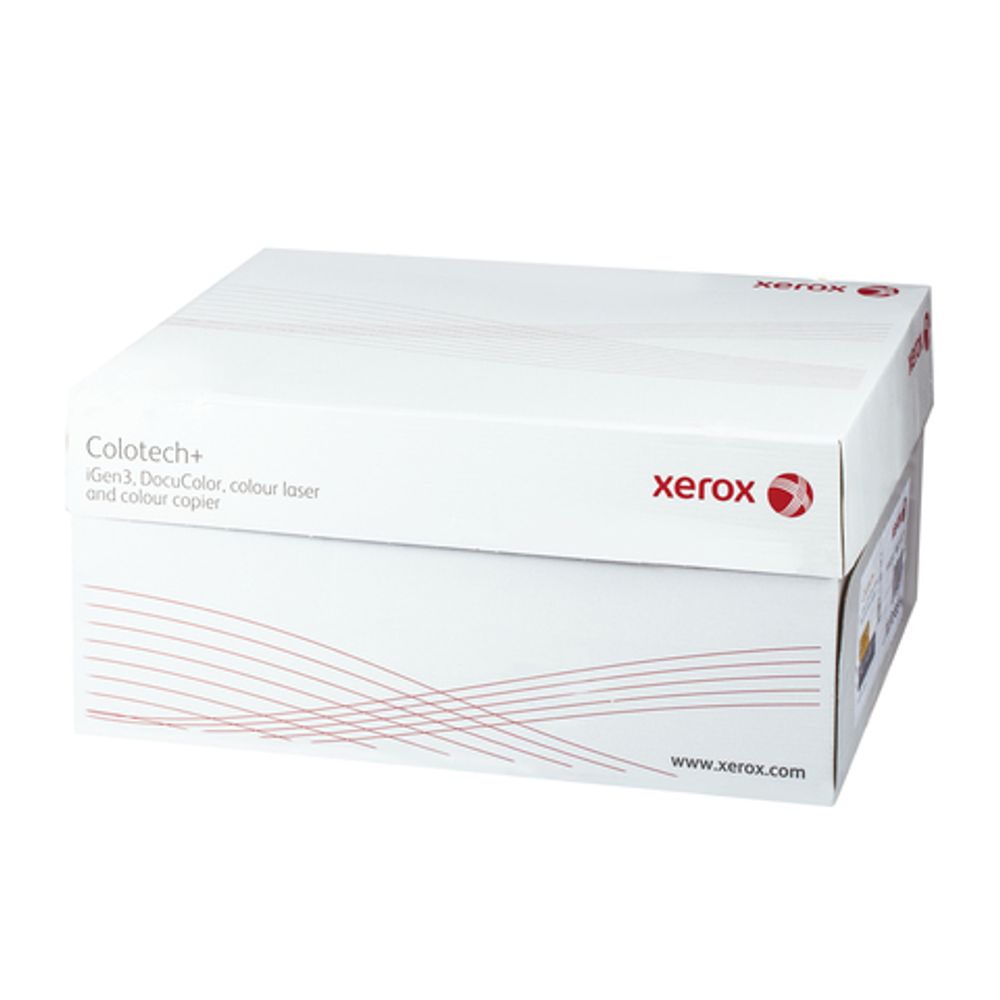 Бумага XEROX COLOTECH PLUS БОЛЬШОЙ ФОРМАТ (297х420 мм), А3, 160 г/м2, 250 л., для полноцветной лазерной печати, А++, 170% (CIE), 003R98854