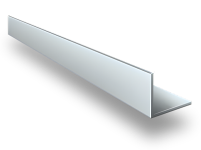 Уголок алюминиевый толщина 1.5 мм 50*50*2000 мм