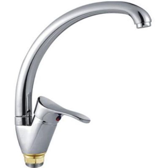 Смеситель кухня CRON 4114-2 высокий излив