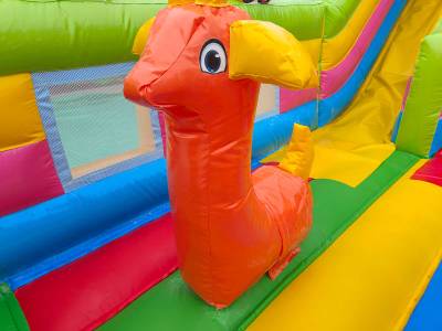 Коммерческий надувной батут «Звериная команда 3», 8*4*5 м