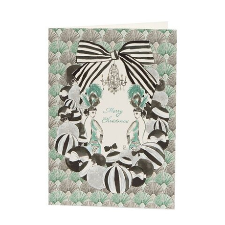 Набор рождественских открыток 2шт Goodwill Art Deco с конвертом