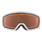 Очки горнолыжные ALPINA Scarabeo Jr. White Matt/Orange S2 (б/р)