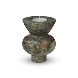 Подсвечник Stone Stacking green