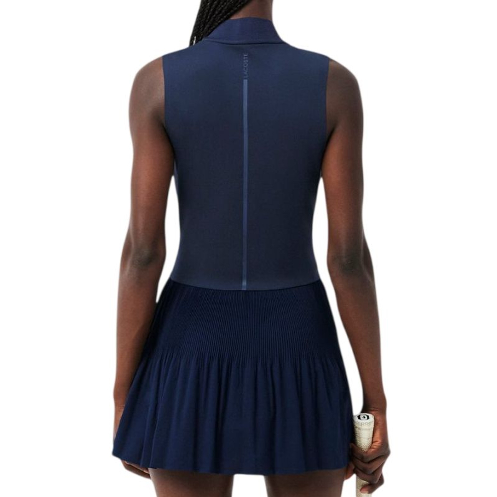 Теннисное платье Lacoste Ultra Dry - navy blue