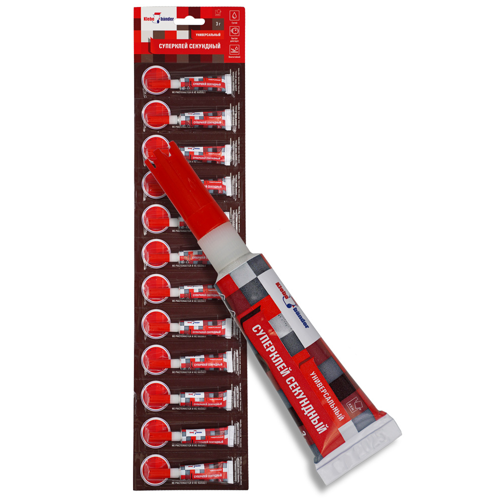 Клей секундный универсальный 3гр. A.D.M GHS325B