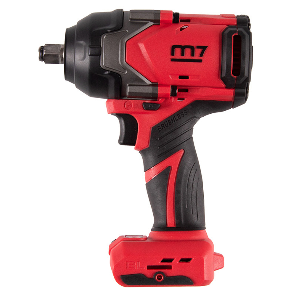 MIGHTY SEVEN (DW-406) Гайковерт аккумуляторный ударный 1/2", 1600 Нм, 18 В, без аккумулятора и ЗУ