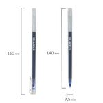 Ручка гелевая STAFF "EVERYDAY" GP-673, СИНЯЯ, длина письма 1000 м, игольчатый узел 0,5 мм, линия письма 0,35 мм, 143672