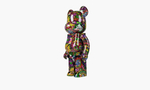Bearbrick Psychedelic Paisley "1000%"