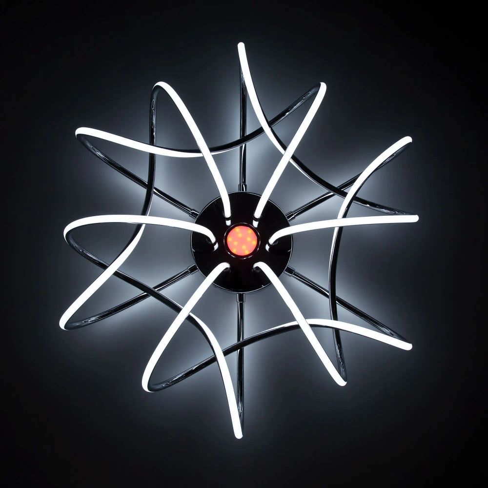 Citilux Мишель CL229161 RGB Люстра светодиодная с пультом Хром