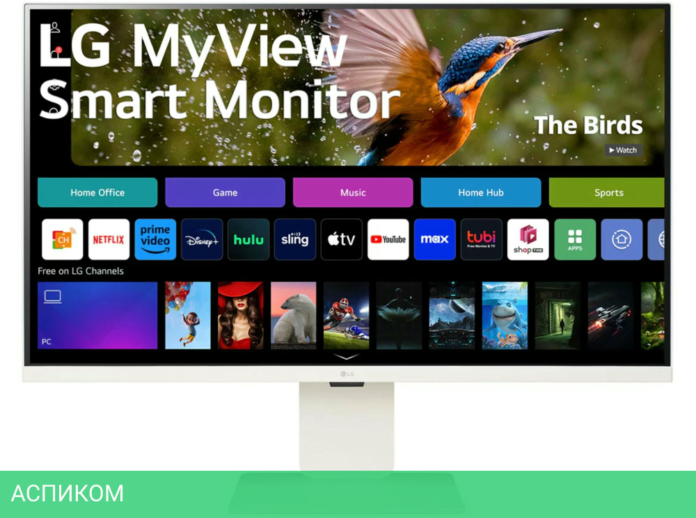 Монитор LG 32SR83U-W белый