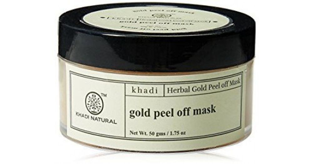Пленочная маска для лица  Khadi Natural Gold peel of mask, 50 г