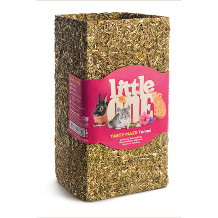 Лакомство-игрушка Little One для грызунов, большой туннель "Вкусная лазейка", 200 гр