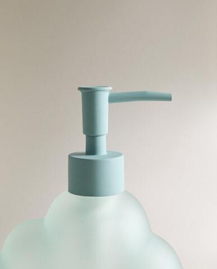 Zara Home мыльница, пластик, синий