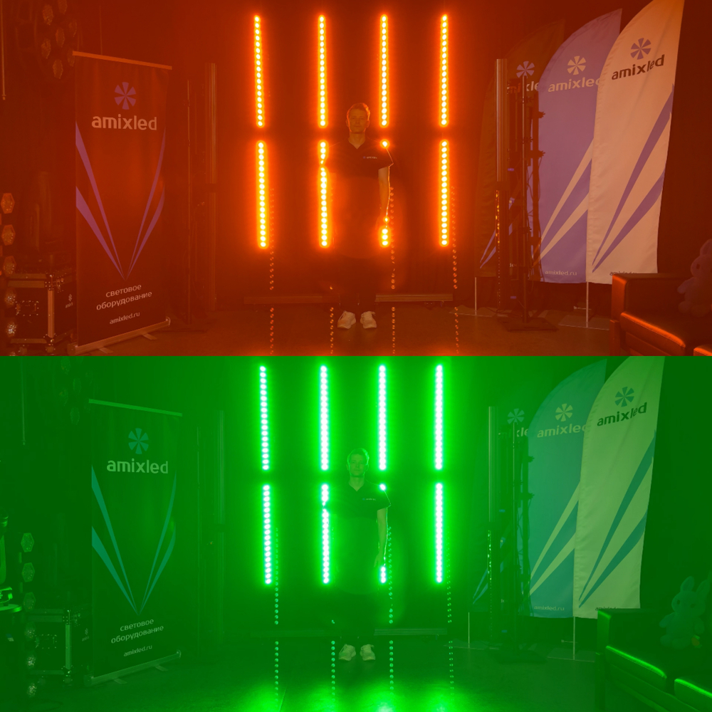 Световой прибор Amixled LED BAR 18x15 RGBWA PIXEL
