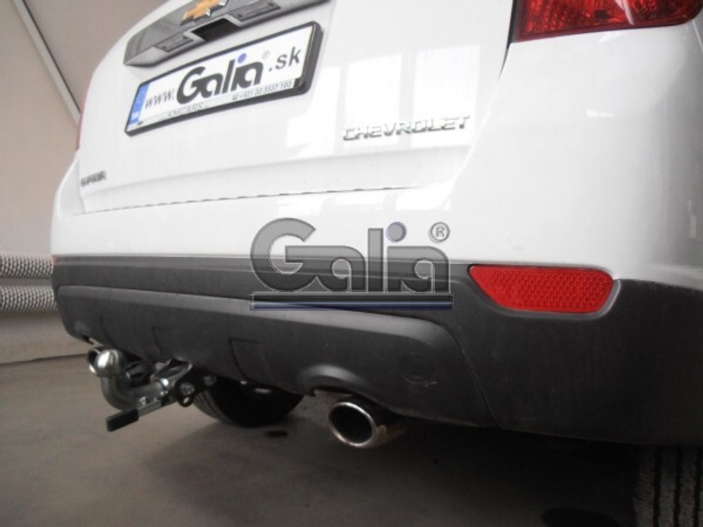 Фаркоп оцинкованный Galia C060A для Chevrolet Captiva 2006-2013, 2013-2018, Opel Antara 2006-2013, 2013-2017(паспорт и сертификат в комплекте)(без электрики)