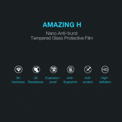 Защитное стекло с прозрачными рамками от Nillkin для iPhone 11 Pro Max и XS Max, серия H Anti-Explosion Glass Screen Protector