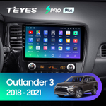 Teyes SPRO Plus 10.2" для Mitsubishi Outlander 2018-2021