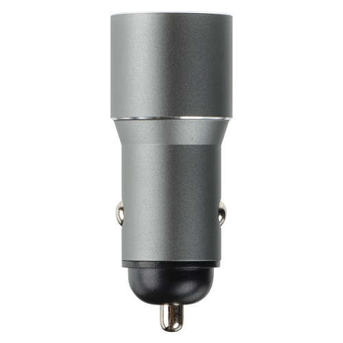 ЕРМАК Зарядное устройство в авто, USB QC3.0+PD, 5V-3A, 9V-3A, 12V-2,5A, металл