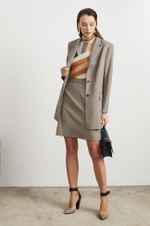 22208 Джемпер женский (принт полоска)