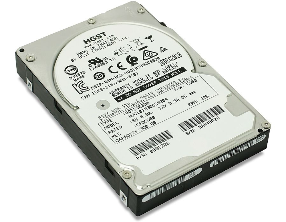 Серверный жесткий диск 872735-001 HPE 300GB SAS 12G 10K