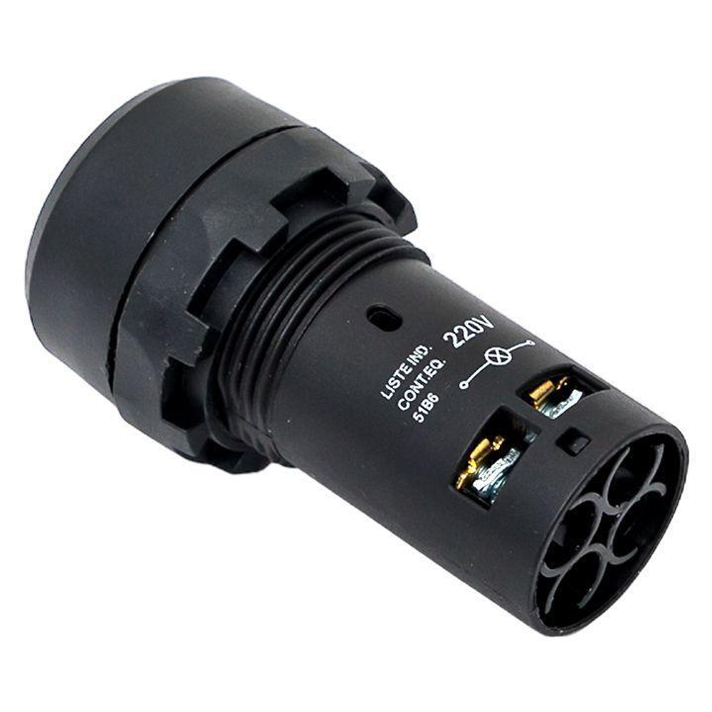 Кнопка SW2C-10D с подсветкой красн. NO EKF sw2c-md-r