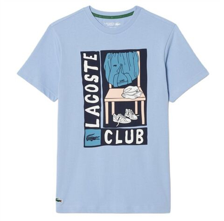 Теннисная футболка Lacoste Printed Sport - aphylla
