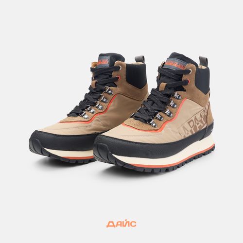 Ботинки Napapijri Snowjog High Leather артикул:NA4H71COWA1 - купить в магазине Дайс