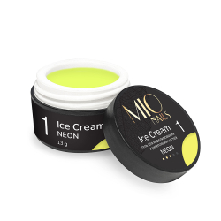 Гель MIO NAILS  "ICE CREAM GEL" - NEON № 01 , 13 гр