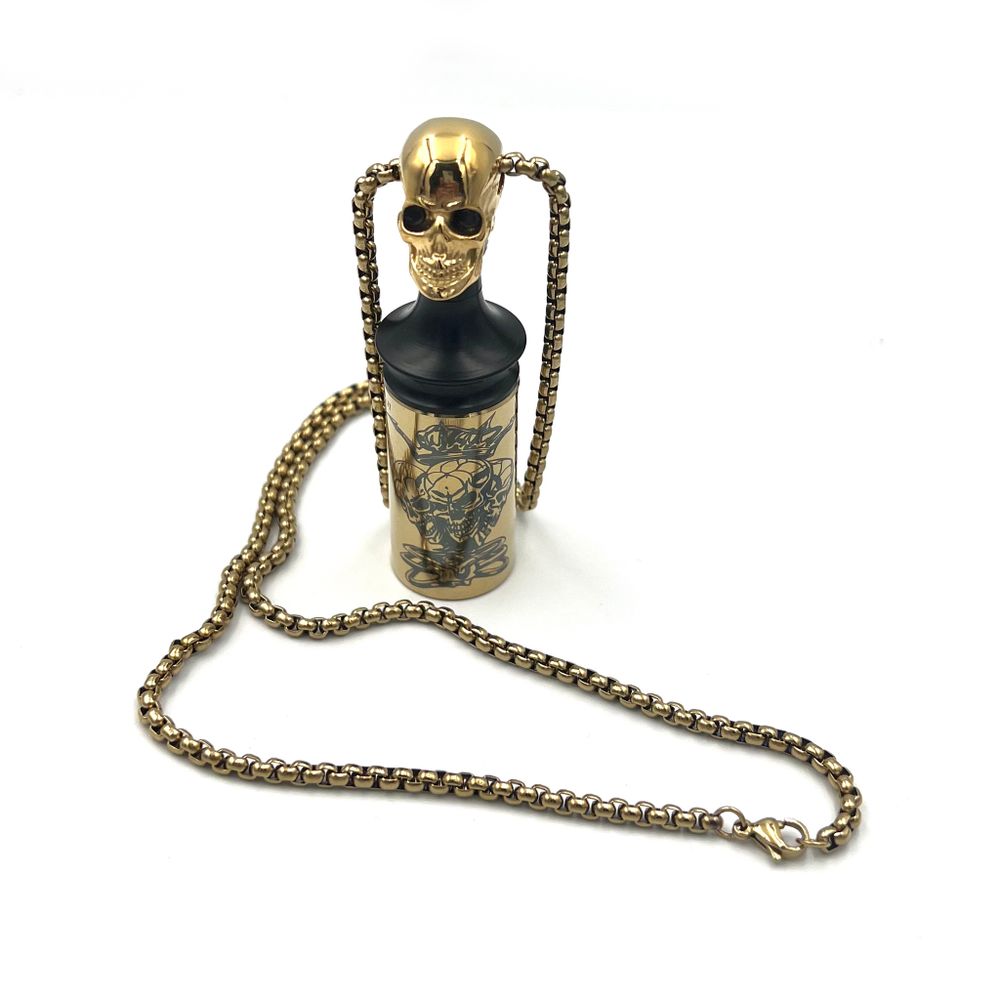 Мундштук Maidan Scull gold