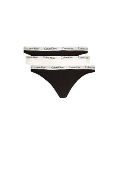 стринги 3 пары Calvin Klein Underwear - белый(000QD3587E)