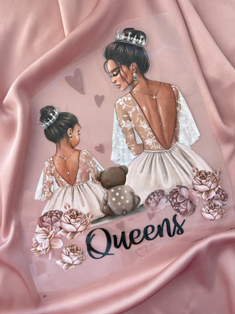 Термонаклейка "Королева"