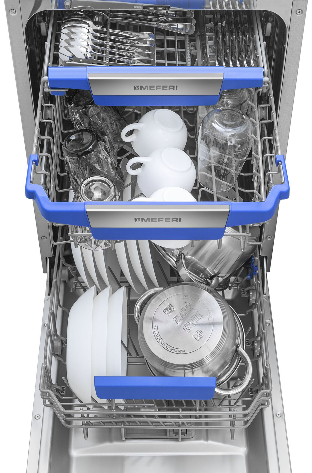Встраиваемая посудомоечная машина Meferi MDW4573 COMFORT фото 7