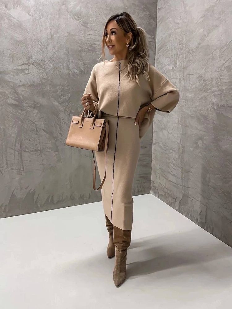 Костюм с юбкой УК-68-2