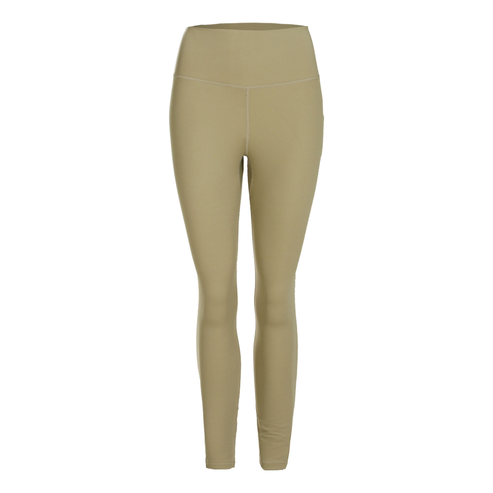 Женские теннисные брюки Björn Borg Borg High Waist Comfort Tight Women - Olive