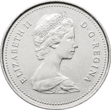 10 центов 1969-1989 Канада