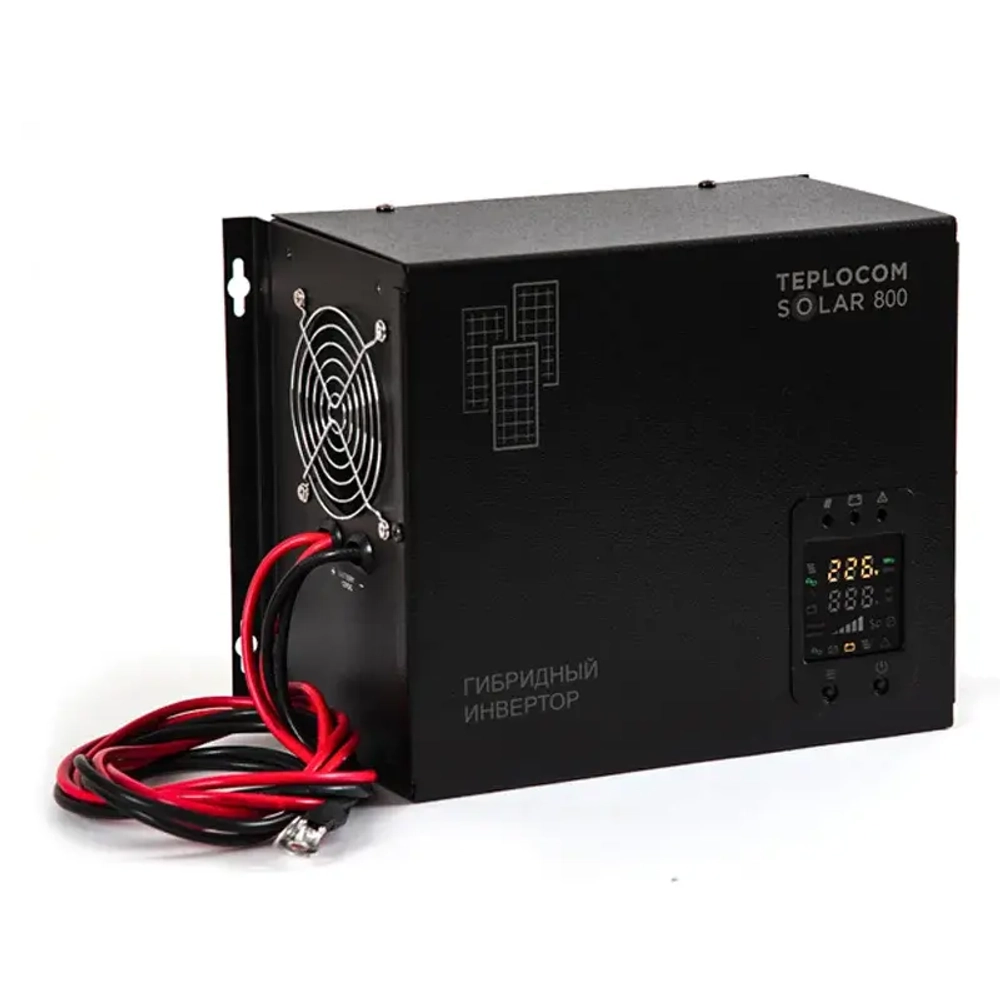 TEPLOCOM SOLAR-800 источник бесперебойного питания для котла отопления 2411