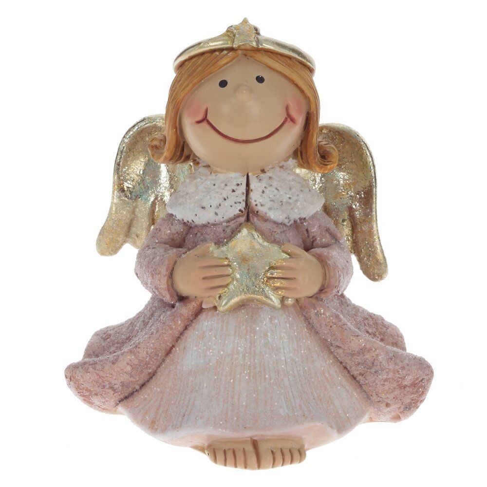 GAEM Фигурка декоративная "Ангел", L7 W6 H7,5 см, 2в.