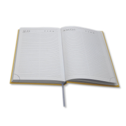 Ежедневник Lediberg Delhi жёлтый