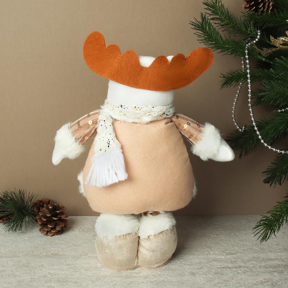 Новогоднее украшение Олень на телескопических ножках 27/45 см / YX-E2652-1 /уп 72/