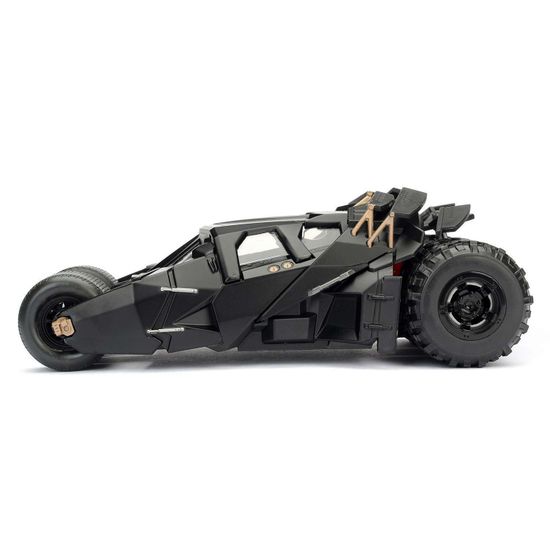 Набор Jada Toys Машинка с Фигуркой Batmobile 2.75" 1:24 2008 The Dark Knight Batmobile W/Batman Figure 98261