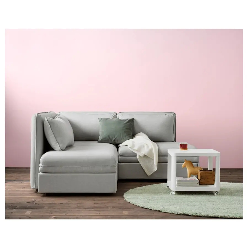 Столик придиванный - IKEA TINGBY/ТИНГБИ ИКЕА, 45х50х50 см, белый