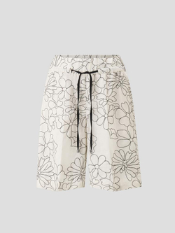 Шорты женские BOGNER CINZIA в белом цвете