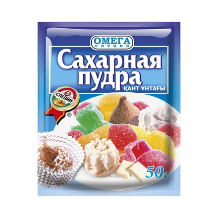 Сахарная пудра Омега 50 гр