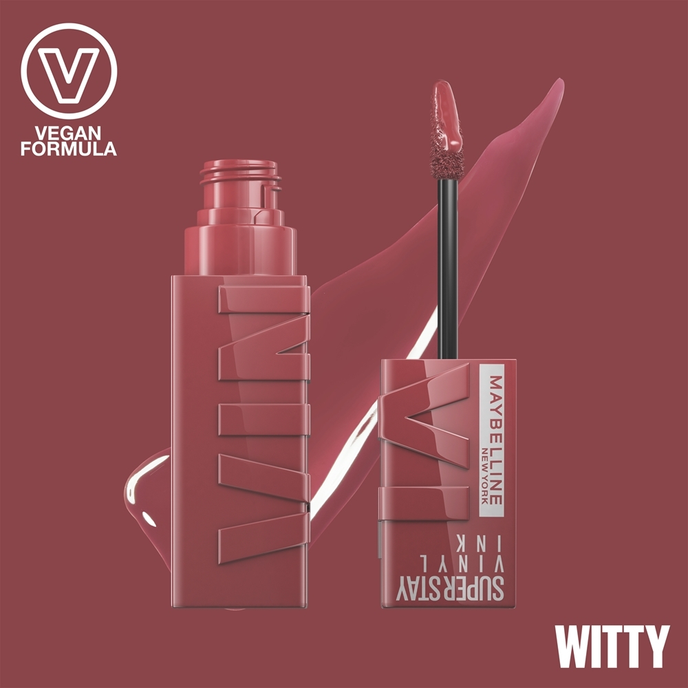 MAYBELLINE NEW YORK SuperStay Vinyl Ink - Стойкая жидкая помада, 4,2 ml