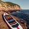 Надувная SUP-доска Funwater FW03A 335х84х15 см полный комплект