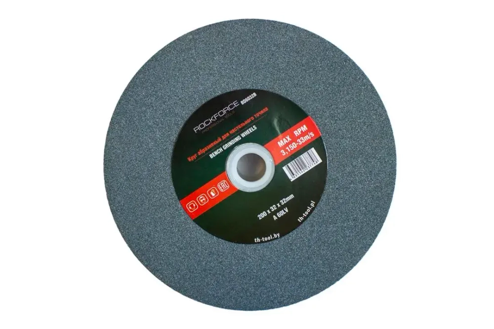 Круг абразивный для настольного точила 150x20x25.4мм (№80) RockForce##Rock FORCE RF-BD8020B