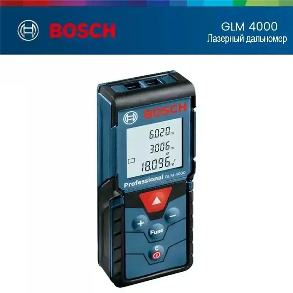 Лазерный дальномер Bosch GLM 4000, 40 м