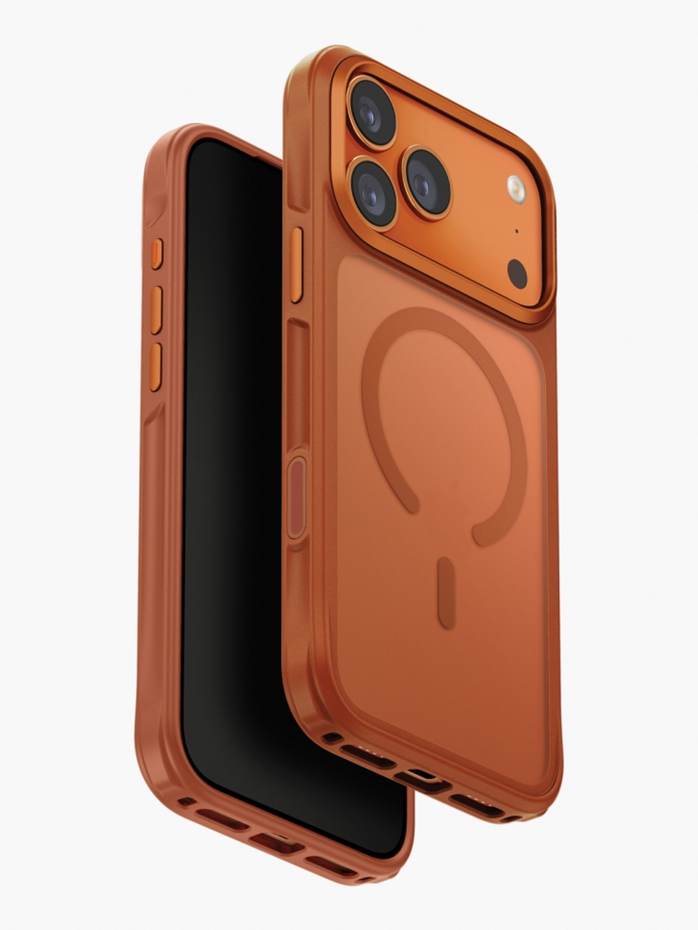 Uniq для iPhone 17 Pro Max чехол Veren Sunset Ember (MagSafe)