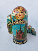 Матрешка "Санкт-Петербург" 7 мест