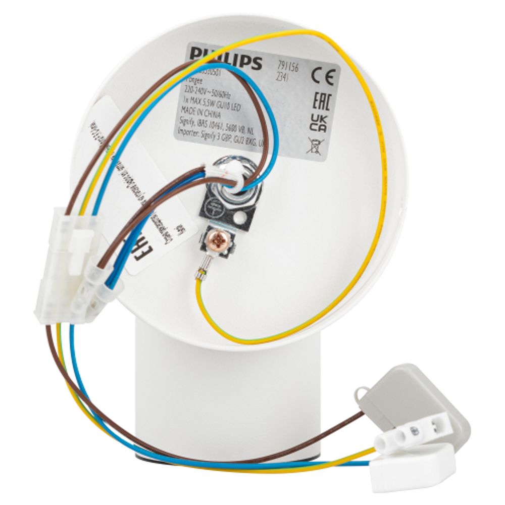 Светильник настенно-потолочный спот Philips 915005530501 PONGEEx1 GU10 белый | Накладные светильники